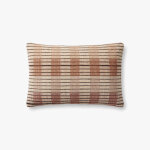 Onofre Ivory / Brown Pillow