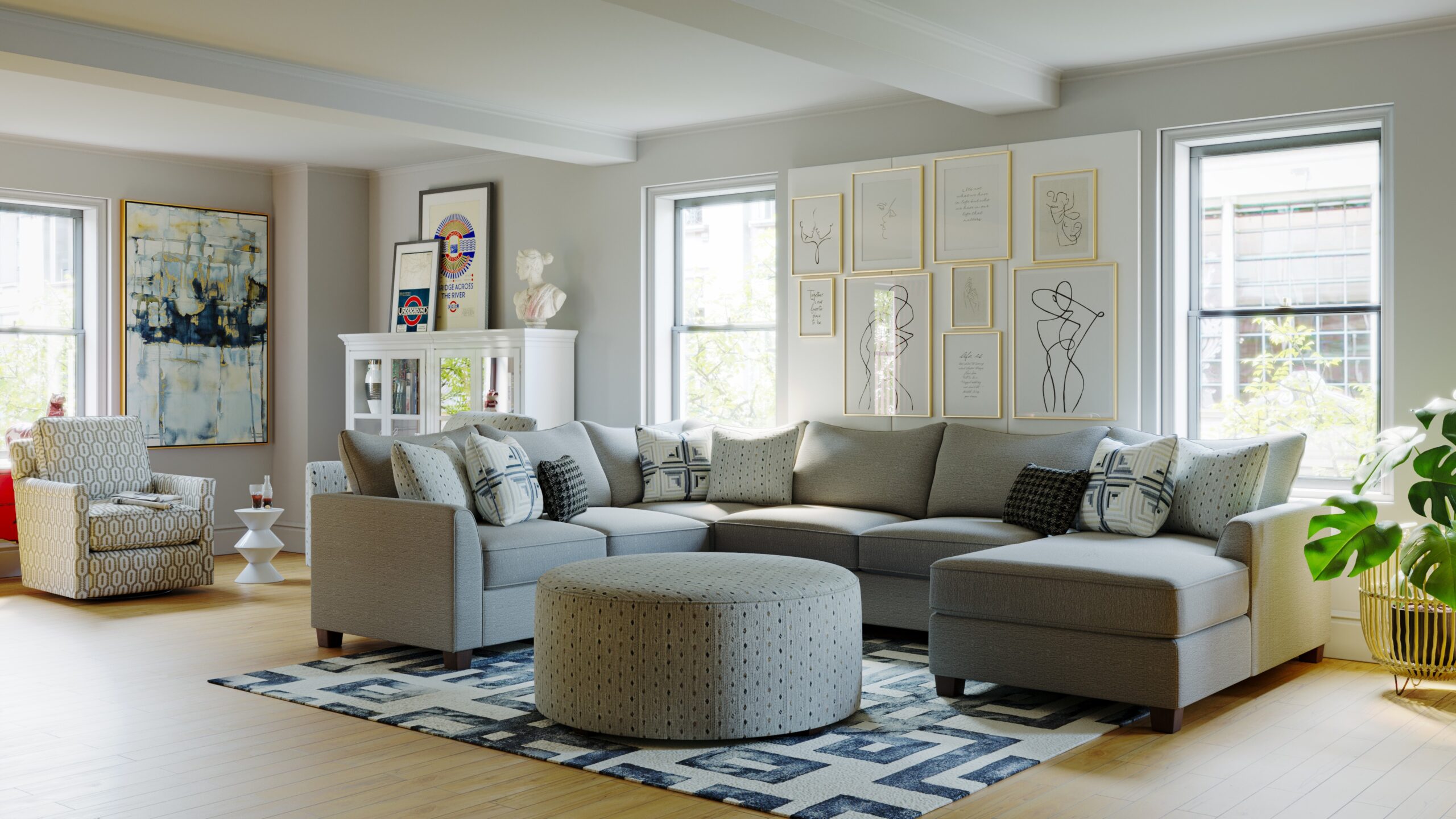 Palm Beach Iron Sofa