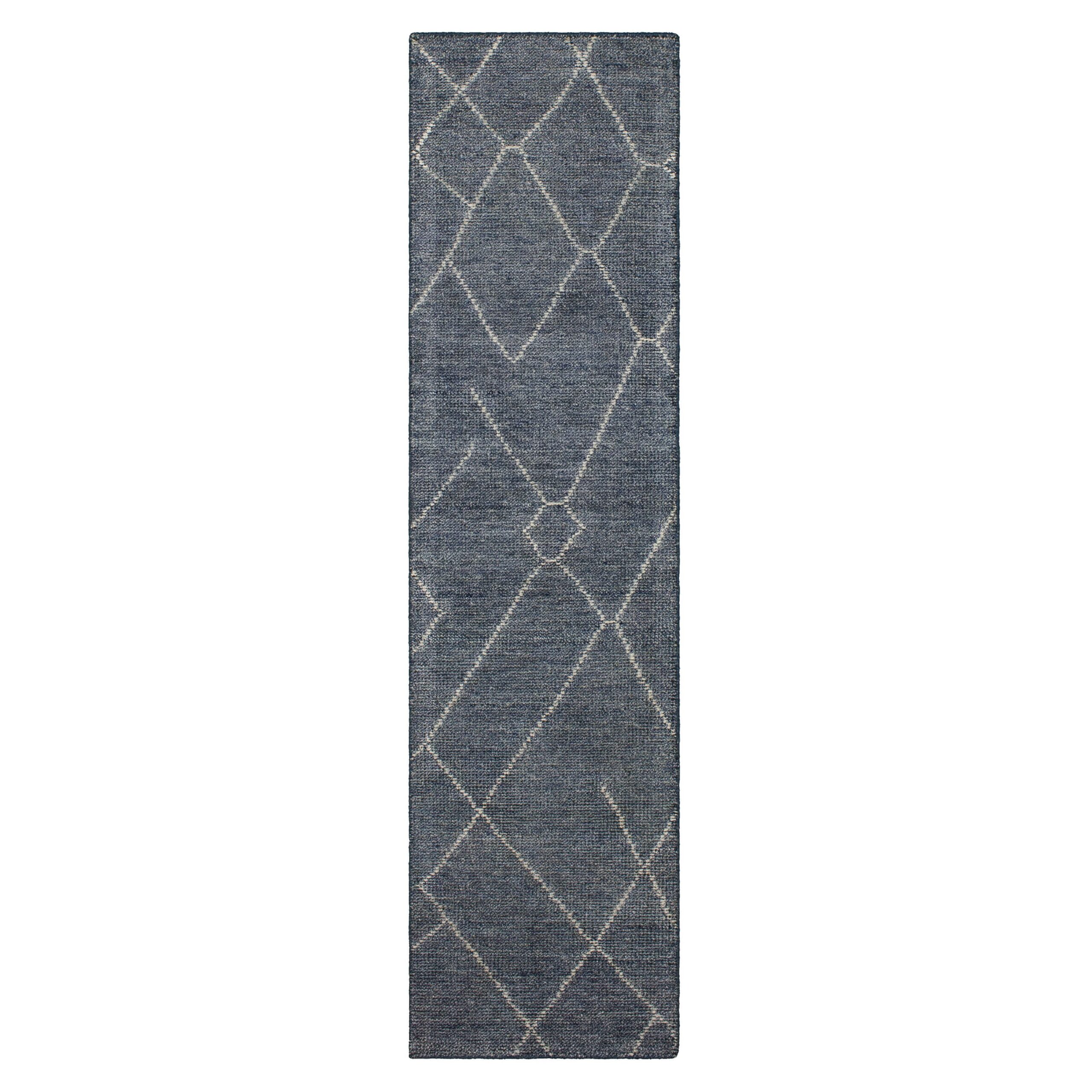 Tangier Spartel Blue Steel - 2' X 8' Runner