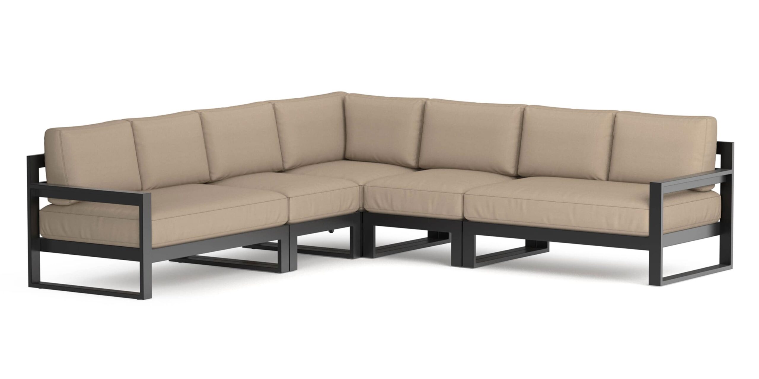 Bonavista Outdoor Track Arm Sectional