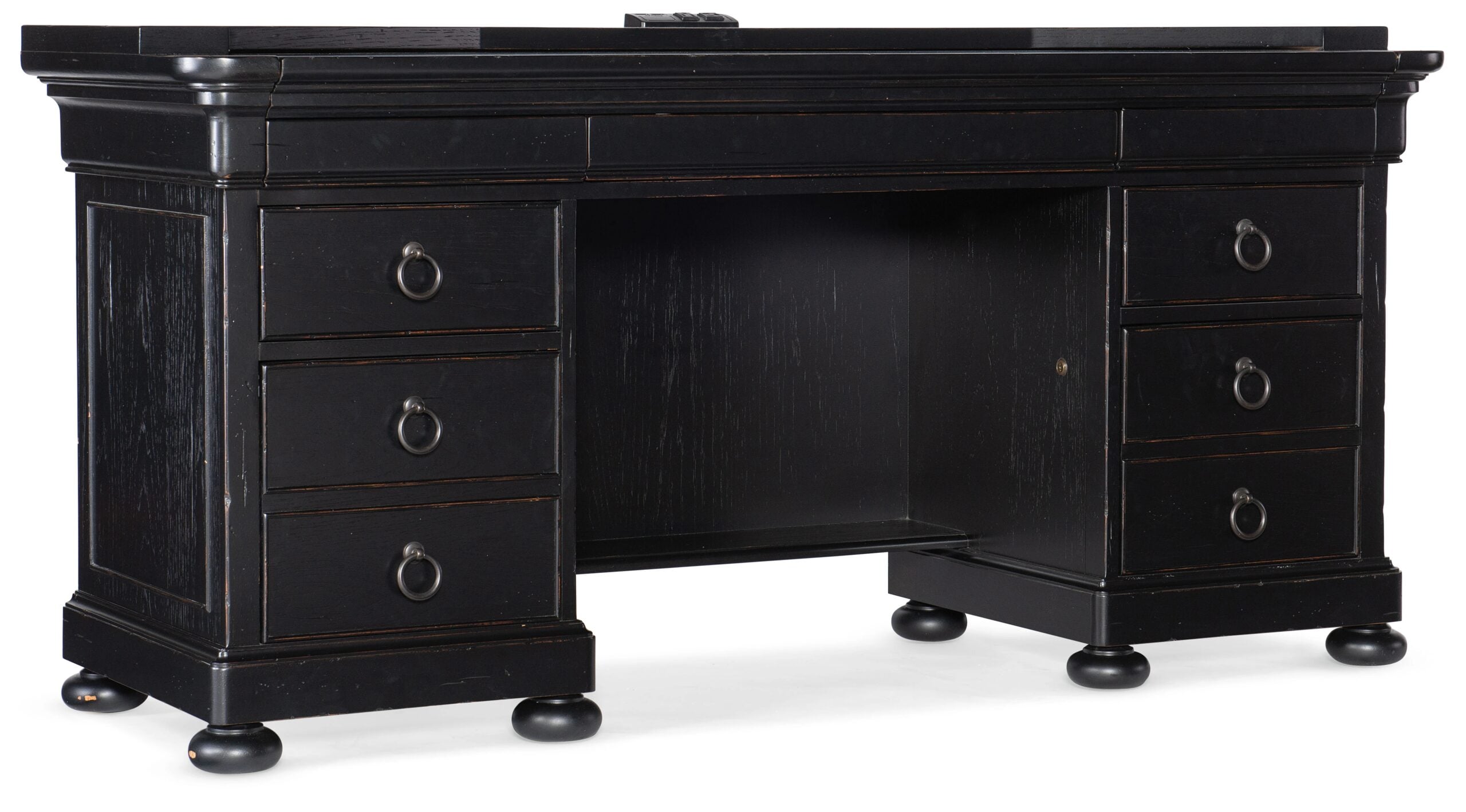 f5603c71b89c79026da2d0fee546165b Bristowe Computer Credenza - Image 1
