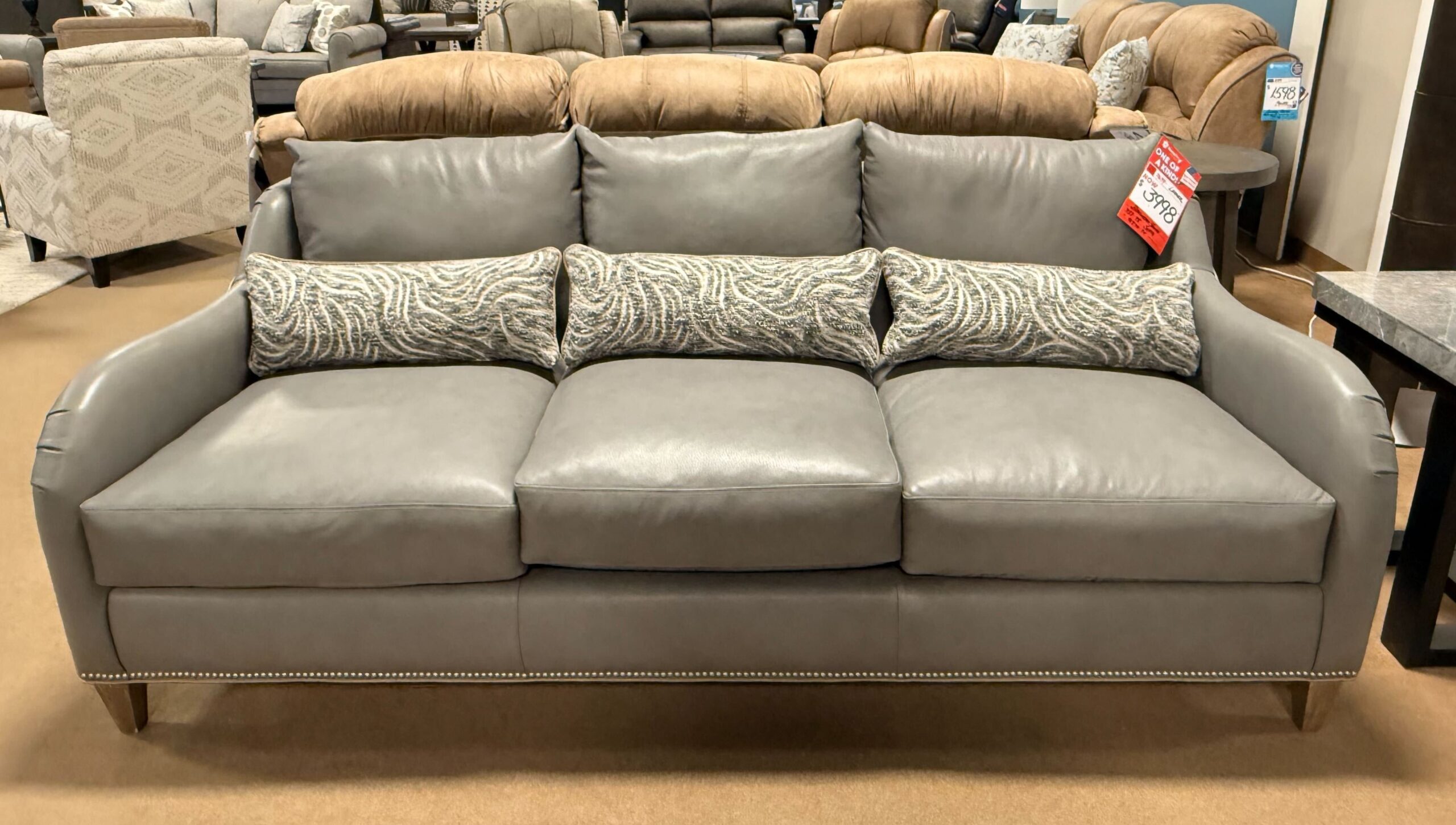 Bradington Young Leather Sofa