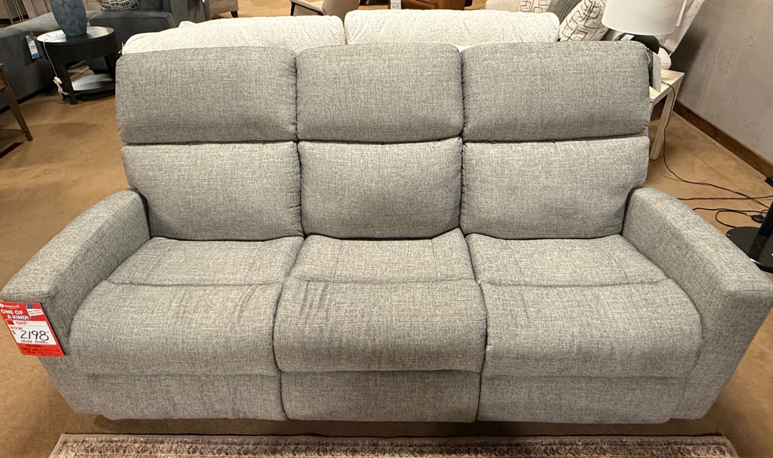 Flexsteel Triple Power Sofa