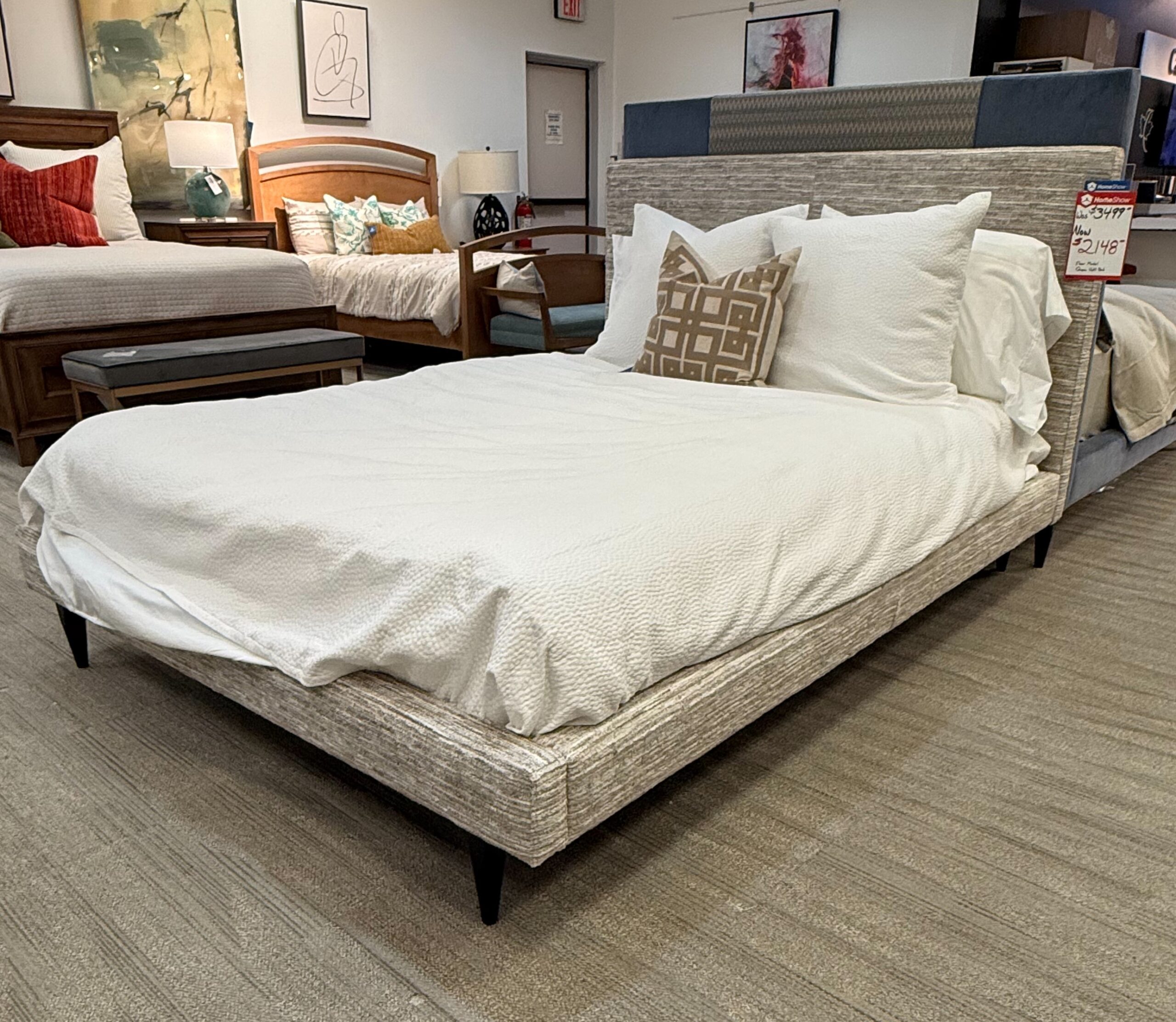 M furnishings Queen Bed